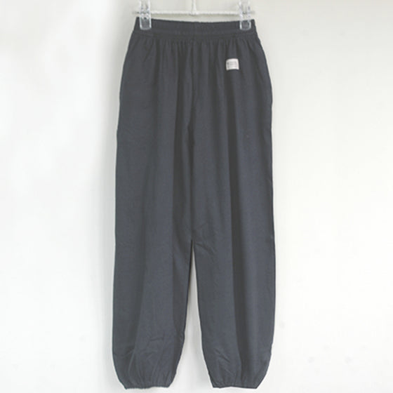 里仁功夫褲-灰 Leezen Organic Cotton Kung Fu Pants-Gray