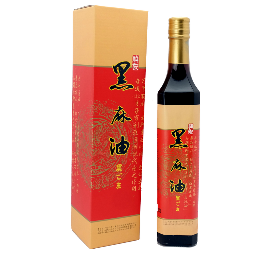 祥記⿊⿇油 Shangi 100% Black Sesame Oil