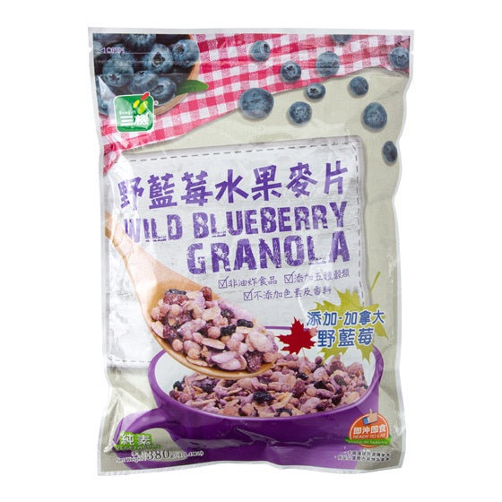 里仁野藍莓水果麥片 Leezen Wild Blueberry Granola